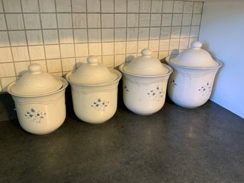 Set Of Pfaltzgraff Canisters