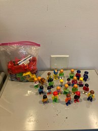 Lot Of Playmobil People  Accessories