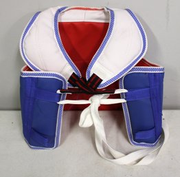 Aama Solid Reversible Olympic Style Taekwondo Chest Guard