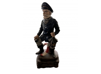 Large Ceramic Nautical Statue