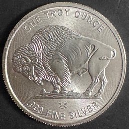 One Troy Ounce .999 Fine Silver Round