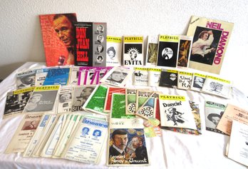 Collection Of Theater Playbills