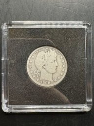 1908-O Barber Silver Quarter