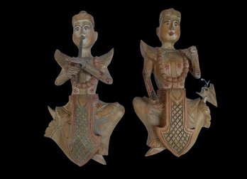 Hand Made Wall Figurines From Bali
