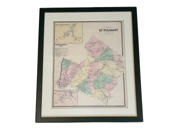 Mt Pleasant Pleasantville New York Historical Map