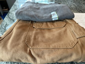 2 Pair Deluth Trading Co.  Pants 48 X 32