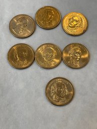 7 Presidential Coins