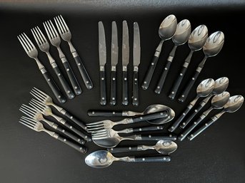 A Set Of Flatware By Farberware, Service For Four & More