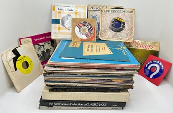 Over 40 Vinyl Records & 45s Music