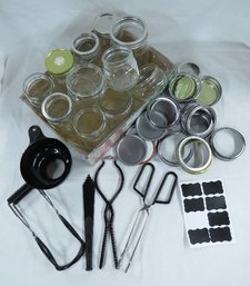 Canning Jars, Utensils And More!