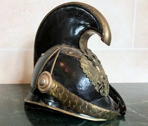 An Authentic Austrian Dragoon Helmet Model 1905 For Enlisted Men