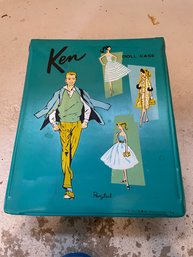 Vintage Barbie/ Ken  1961 Doll, Clothes, Accessories And Case.  (#4)