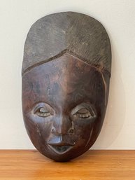 Vintage Hand Carved African Dan Mask