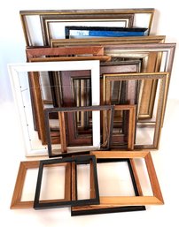 20 Wood Frames, Sizes & Condition Vary
