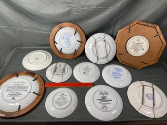 Assorted Decorative Collector's Plate Collection No Chips