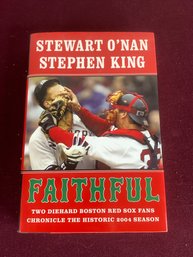 SIGNED Stephen King Book- Faithful