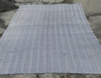 A Modern Indian Cotton 'Cottage' Area Rug By NuLoom