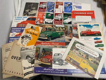1949 Studebaker Advertisements And More