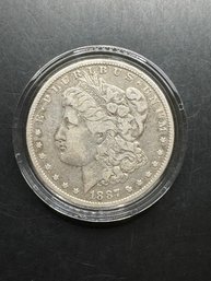 1887-O Morgan Silver Dollar