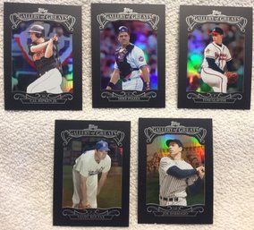 (5) 2015 Topps Gallery Of Greats Insert Cards - M