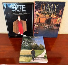 Italian Art Books And One About Erte, Too