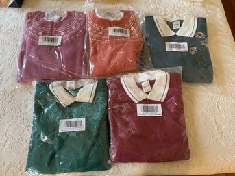 Collection Of Six Unused Blair Women's Sweatshirts , Size M.