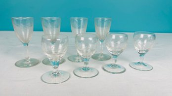 Mixed Set Of Stemmed Glasses