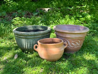 Another Grouping Of Compatible Pottery Planters