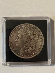 1891-O Morgan Silver Dollar