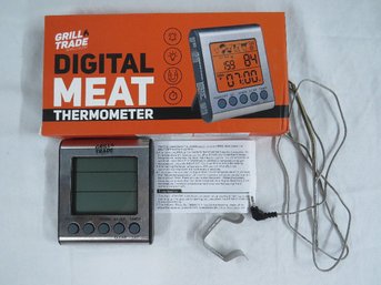 Grill Trade Digital Meat Thermometer With Probe