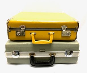 Pairing Of Vintage Briefcase/attache Cases