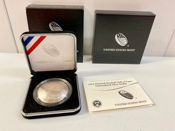 United States Mint 2014 Baseball Hall Of Fame Commemorative Coin