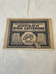 1925 Modern Pen Lettering Book