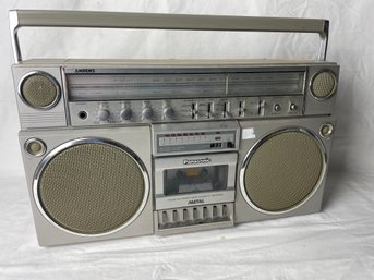 Panosonic Ambience  Metal FM AM Radio Cassette Recorder