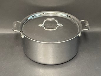 Legendary All-Clad Polished Stainless Pot With Lid