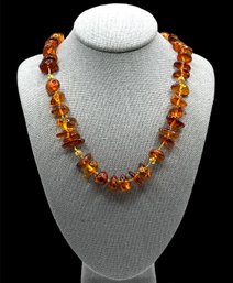 Vintage Genuine Amber Nuggets Necklace