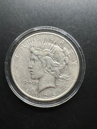 1926-D Silver Peace Dollar