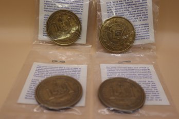 Grand Lodge State Of CT 200th Anniversary Medals (4)