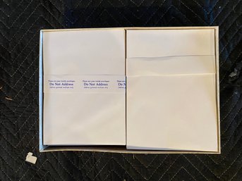 Box Of New White Tiffany Vellum Cover Envelopes