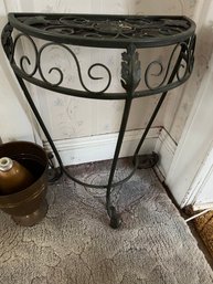 Small Metal End Table