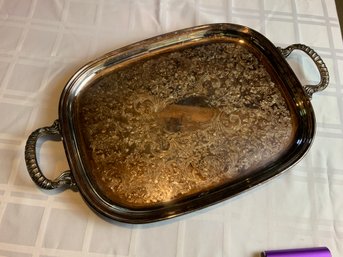 Silver Plate Serving Tray