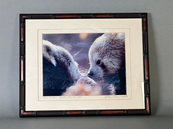 Richard Baues, Face To Face Panders, Bronx Zoo, Pencil Signed