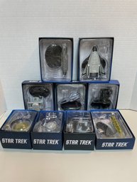 9 X Eaglemoss, LTD  Star Trek Models. (#16)