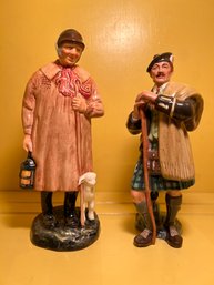 Pair Of Collectible Royal Doulton Figurines