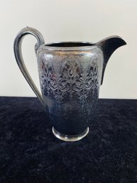 Paisley Pewter Decorative Pitcher