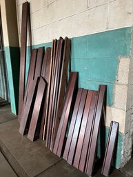 A Collection Of Black Walnut Straight Boards