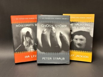 Three Hardcover Volumes From The Stephen King Horror Library
