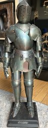 Awesome Vintage Fully Articulated 22' Tall Knight's Suit Of Armor