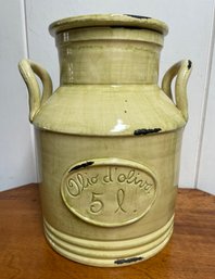 Italian CERAMICHE VIRGINIA Glazed Ceramic Container