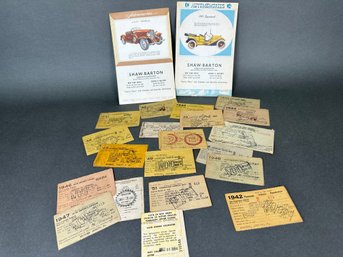 Car Brochures & Vehicle Registration